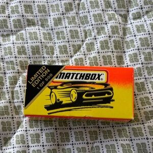 Unopened Matchbox Limited Edition Car
